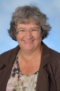 Tevreden kijkt Corrie de Bruijn terug