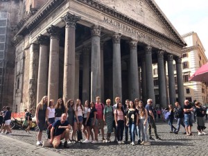 Romereizigers hebben het prima naar hun zin
