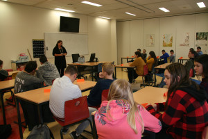 Burgemeester als gastspreker voor de klas