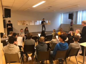 Repetities toneel in volle gang